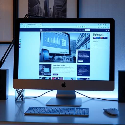 Icon van een computer scherm met webpagina