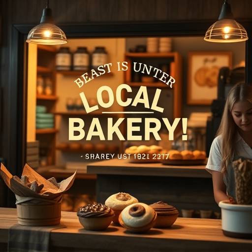Voorbeeld van een pakkende marketingcampagne voor een lokale bakkerij